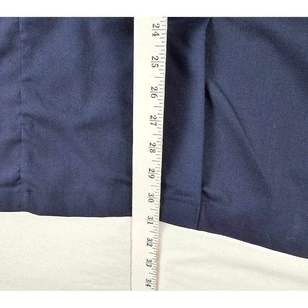 MICHAEL KORS Cotton Blazer Navy Blue Sport‎ Coat 46R